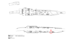 京阪　寝屋川市駅／№2-190№190駅看板・駅広告、位置図