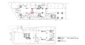 京阪　守口市駅／№4-150№150駅看板・駅広告、位置図