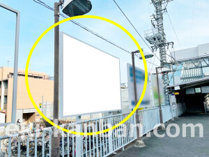 京阪　交野市駅／№2-100№100駅看板・駅広告、写真1