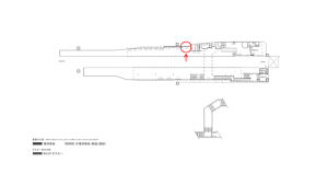 京阪　星ヶ丘駅／№2-280№280駅看板・駅広告、位置図
