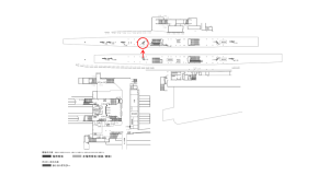 京阪　香里園駅／№1-102№102駅看板・駅広告、位置図
