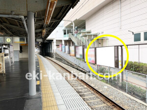 京阪　香里園駅／№4-270№270駅看板・駅広告、写真1