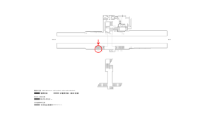 京阪　村野駅／№1-120№120駅看板・駅広告、位置図