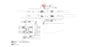 京阪　香里園駅／№7-120№120駅看板・駅広告、位置図