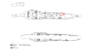 京阪　寝屋川市駅／№7-140№140駅看板・駅広告、位置図