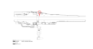 京阪　枚方公園駅／№1-191№191駅看板・駅広告、位置図