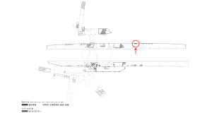 京阪　門真市駅／№1-510№510駅看板・駅広告、位置図