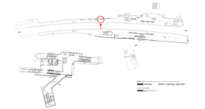 京阪　光善寺駅／№1-130№130駅看板・駅広告、位置図