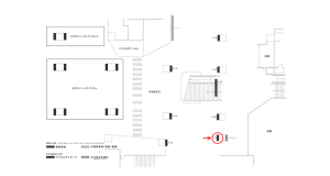 京阪　枚方市駅／№6-170№170駅看板・駅広告、位置図