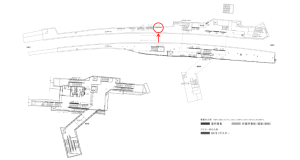 京阪　光善寺駅／№1-160№160駅看板・駅広告、位置図