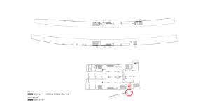 京阪 大和田駅/№5-190№190駅看板・駅広告、位置図