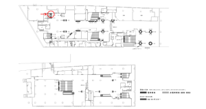 京阪　守口市駅／№1-130№130駅看板・駅広告、位置図
