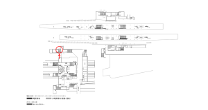 京阪　香里園駅／№7-140№140駅看板・駅広告、位置図