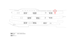 京阪　枚方市駅／№1-282№282駅看板・駅広告、位置図