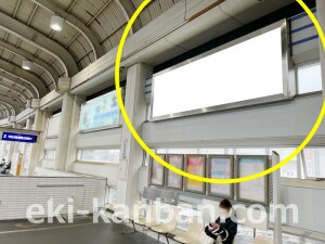 京阪　寝屋川市駅／№2-190№190駅看板・駅広告、写真1