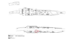 京阪　寝屋川市駅／№9-204№204駅看板・駅広告、位置図