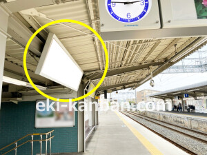 京阪　村野駅／№2-170№170駅看板・駅広告、写真1