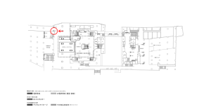 京阪　枚方市駅／№5-110№110駅看板・駅広告、位置図