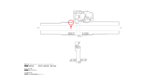 京阪　村野駅／№2-140№140駅看板・駅広告、位置図