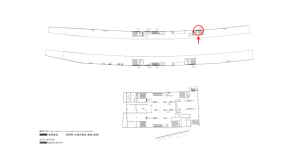 京阪 大和田駅/№1-200№200駅看板・駅広告、位置図