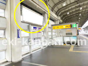 京阪　寝屋川市駅／№2-150№150駅看板・駅広告、写真1