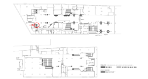 京阪　守口市駅／№2-130№130駅看板・駅広告、位置図
