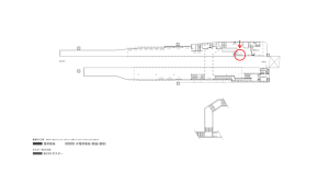 京阪 星ヶ丘駅/№3-100№100駅看板・駅広告、位置図