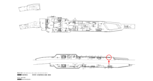 京阪　寝屋川市駅／№1-240№240駅看板・駅広告、位置図