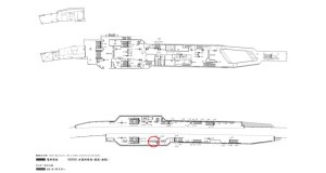 京阪　寝屋川市駅／№2-120№120駅看板・駅広告、位置図