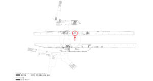 京阪　門真市駅／№1-450№450駅看板・駅広告、位置図
