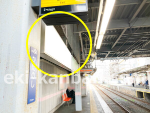 京阪　交野市駅／№2-170№170駅看板・駅広告、写真1