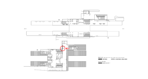 京阪 交野市駅/№3-170№170駅看板・駅広告、位置図