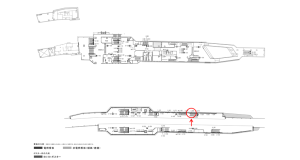 京阪　寝屋川市駅／№1-200№200駅看板・駅広告、位置図