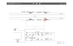 阪神　今津駅／№4-15-03№03、位置図