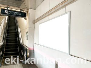 京阪　交野市駅／№2-215№215駅看板・駅広告、写真1