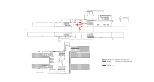 京阪 交野市駅/№2-180№180駅看板・駅広告、位置図