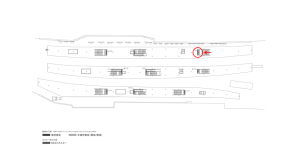 京阪　枚方市駅／№1-330№330駅看板・駅広告、位置図