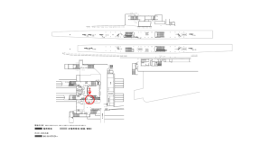 京阪　香里園駅／№4-611№611駅看板・駅広告、位置図