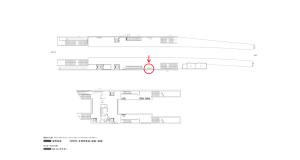 京阪 河内森駅/№1-110№110駅看板・駅広告、位置図