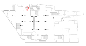 京阪 西三荘駅/№3-200№200駅看板・駅広告、位置図