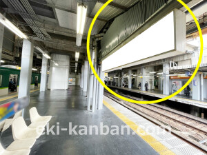 京阪　香里園駅／№1-110№110駅看板・駅広告、写真1