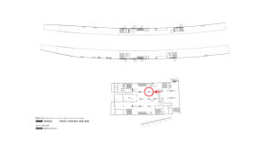 京阪　大和田駅／№6-131№131駅看板・駅広告、位置図