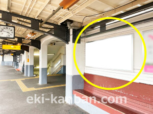 京阪　滝井駅／№1-200№200駅看板・駅広告、写真1