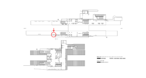 京阪　交野市駅／№1-130№130駅看板・駅広告、位置図