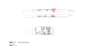 京阪　宮之阪駅／№2-231№231駅看板・駅広告、位置図