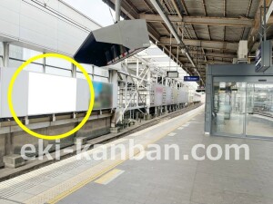 京阪　枚方市駅／№1-110№110駅看板・駅広告、写真1
