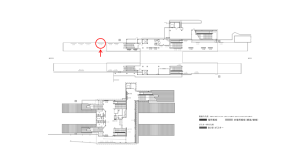 京阪　交野市駅／№2-120№120駅看板・駅広告、位置図