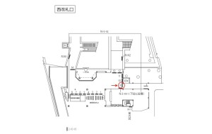 阪神　甲子園駅／№N5-14-9№9、位置図