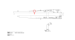 京阪　星ヶ丘駅／№2-230№230駅看板・駅広告、位置図