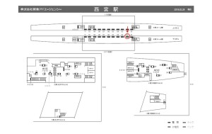 阪神　西宮駅／№2-17-02№02、位置図